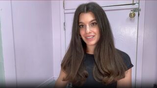 Nicoleskirts Nude Pantyhose Riding Dildo until Orgasm