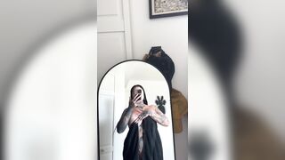 Andeemind Tits in Mirror