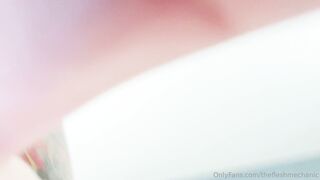 Sunnyblondy of Thefleshmechanic rough fuck condom removal creampie