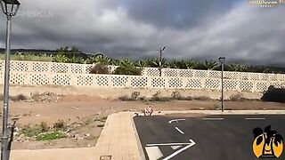 Mia Amahl naked masturbation and public walk