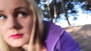 IviRoses masturbating on a picnic table