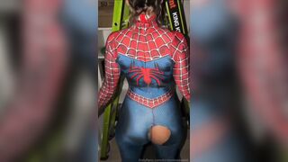 Kirstentoosweet Naked Spiderman Ass Onlyfans