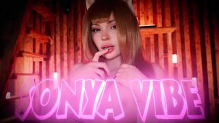 Sonya Vibe  Black Cat Loves Anal, DP, Cum and Squirt