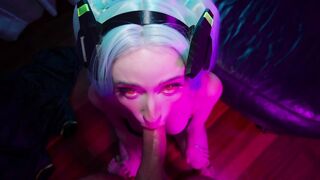 SecretCrush - Rebecca Cyberpunk Edgerunners Cosplay Impregnate